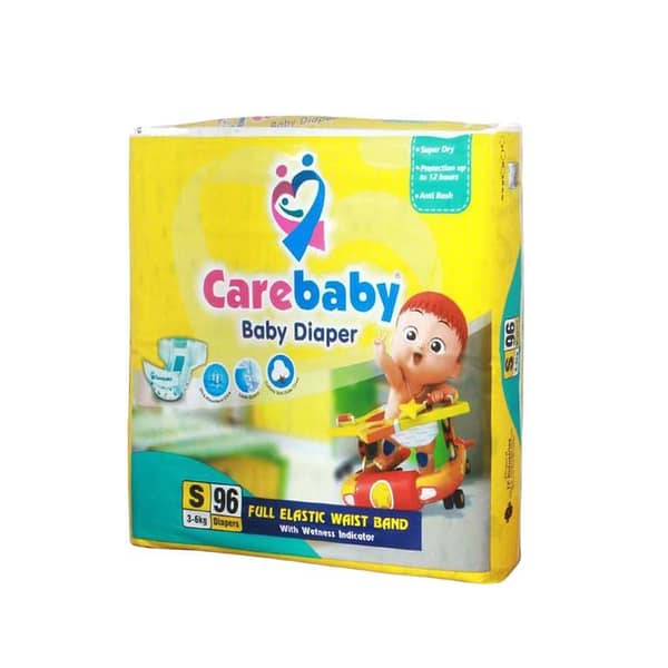 Carebaby Small Size Diaper Mega Pack - 96 Pieces