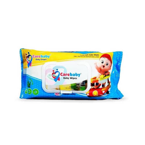 Carebaby Wipes (80 Pieces)
