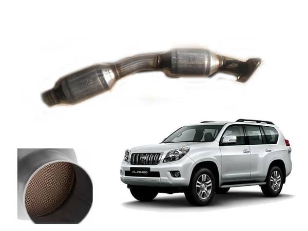 Catalytic Converter Complete Pipe For Toyota Prado 2008-2014