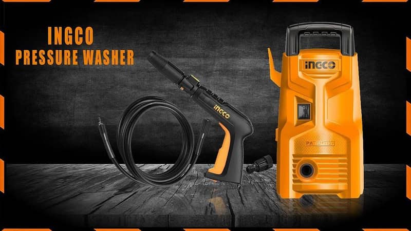 Ingco HPWR 12008 1200 Watt Car Pressure Washer