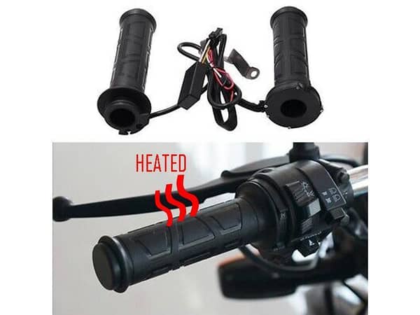 Motorbike Heated BIke Grips Handle Bar Grips Adjustable Hot Grips