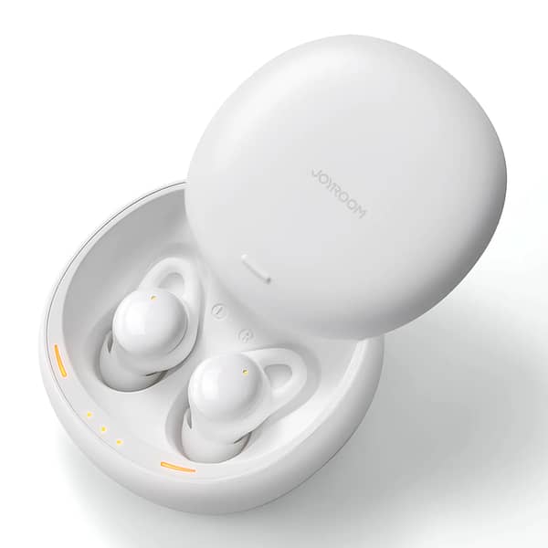 joyroom ts2 tws wireless bluetooth earbuds premium stereo sound extra bass noise cancelling waterproof and quick charging connectivity