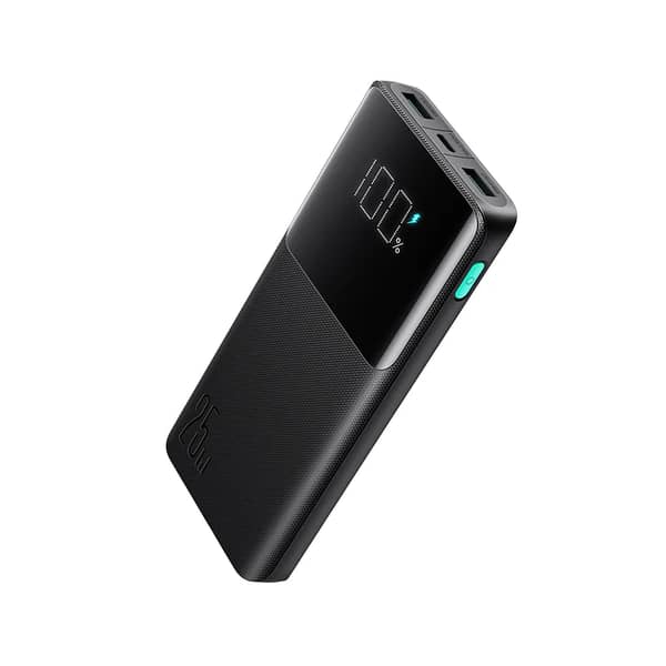 joyroom pbf20 10000mah fast charging power bank with led display waterproof super high capacity pocket sized extended battery life for iphone and android perfect for travel