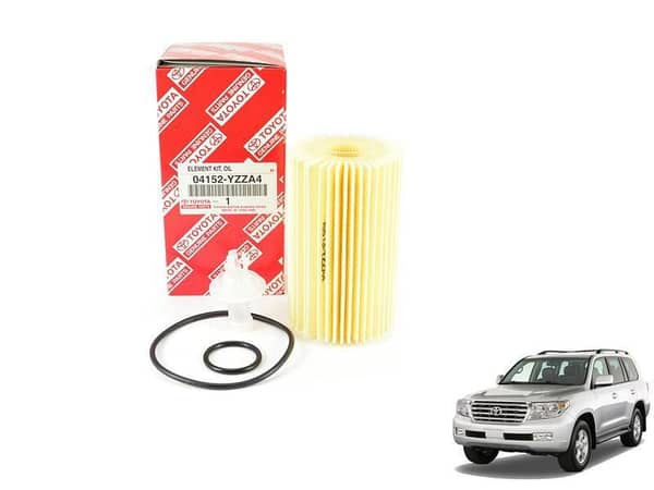 Toyota Genuine Oil Filter for Land Cruiser V8 (2007-2015), OEM Number 04152-YZZA4