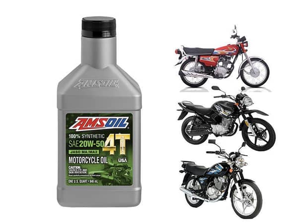 Amsoil 20w50 Synthetic Motor Cycle Engine Oil 946ml