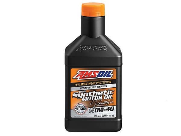 Amsoil Signature Series 0W-40 Synthetic Motor Oil SN Plus - 946ml
