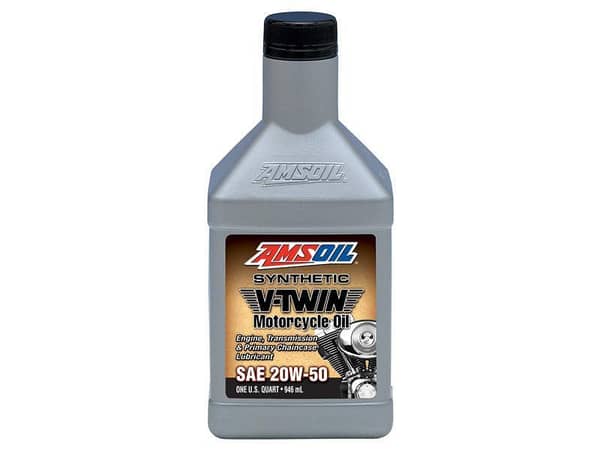 Amsoil 20w50 Synthetic V Twin Harley Davidson Motor Cycle Engine Oil 946ml