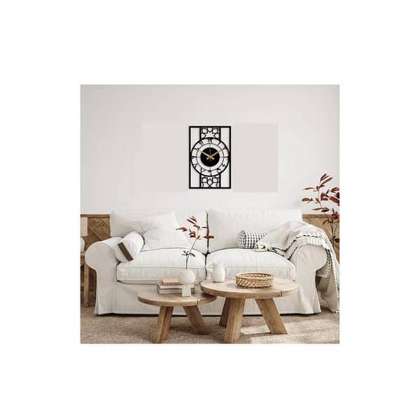 EVENTO 3D Wooden Wall Decor | 3D Laser Cut DIY Design Clocks for Home Decor | Clocks Wall Stylish for Living Room, Bedroom, Offices, and for Gifts Items | Islamic Wall Clocks for Decoration Pieces | Decorative Modern Clocks for Wall Decor Ideas