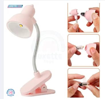 Mini LED Clip Lamp: Illuminating Night time Companion for Bedroom, Desk, Study, and Table - Enhances Reading, Protects Eyes, Ideal Decoration, Perfect Gift for Learning and Reading Enthusiasts