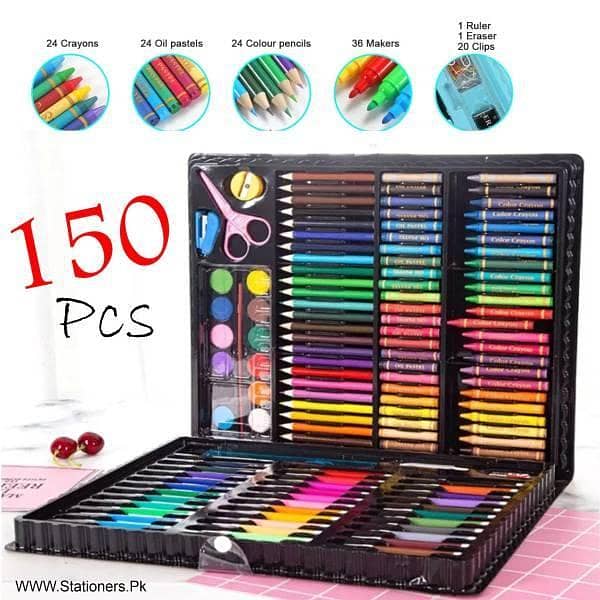 Kids 42 PCS Art Coloring and Craft Kit - Artiest Color Set for Creative Projects
