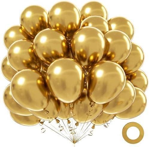 25 pieces metallic shinny balloons 100% original quality latex panda