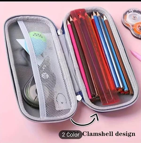 "Fancy Pouch for Kids – Stylish Geometry Box & Premium Stationery Organizer" and calculator geometry