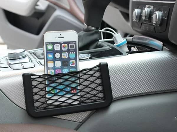 Car Universal Net Pocket Organizer Large Mobile Holder