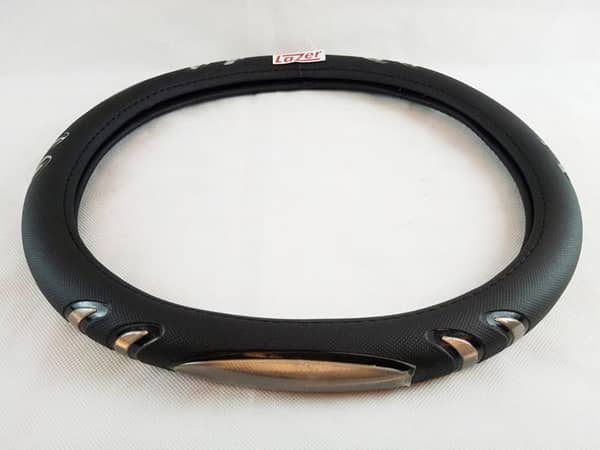 Car Steering Wheel Heat Protection Grip Cover Anti Slip Black