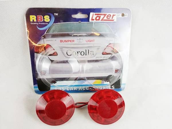 Pair of Rear Bumper Glow Lights for 2009 Toyota Corolla