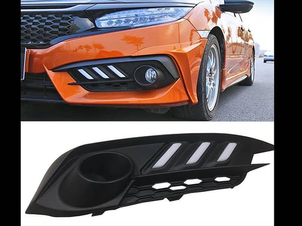Honda Civic 2017 New Mustang Style DRL Covers