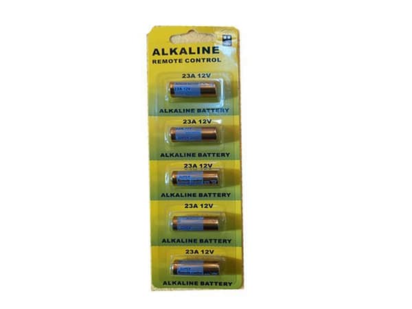Car Alkaline Multi Use Cells Lithium Battery 23A 12v 5pcs Pack
