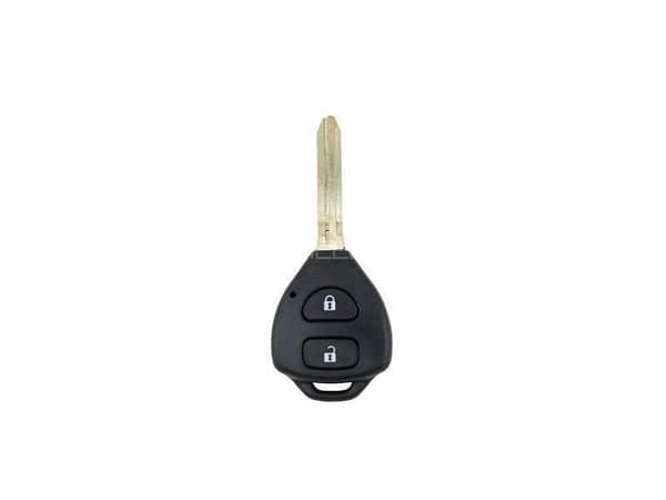 Toyota Vitz 2008-2012 Blank Spare Key Shell Replacement