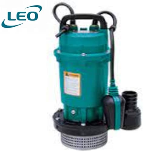 LEO QDX-65-8-2.2L , 2200 WATT / 3 HP , HIGH FLOW ALUMUNIUM BODY SUBMERSIBLE PUMP WITHOUT FLOAT SWITCH , EURPEON STANDARD WATER PUMP