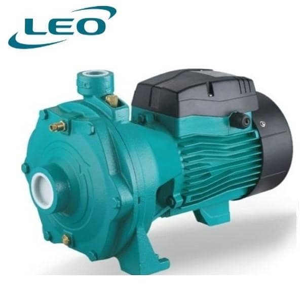 LEO 2AC-150 , 1500WATT / 2.0 HP , TWIN IMPELLER CENTRIFUGAL PUMP, 380V~400V THREE PHASE, SIZE:- 1 1/2 " X 1", EURPEON STANDARD