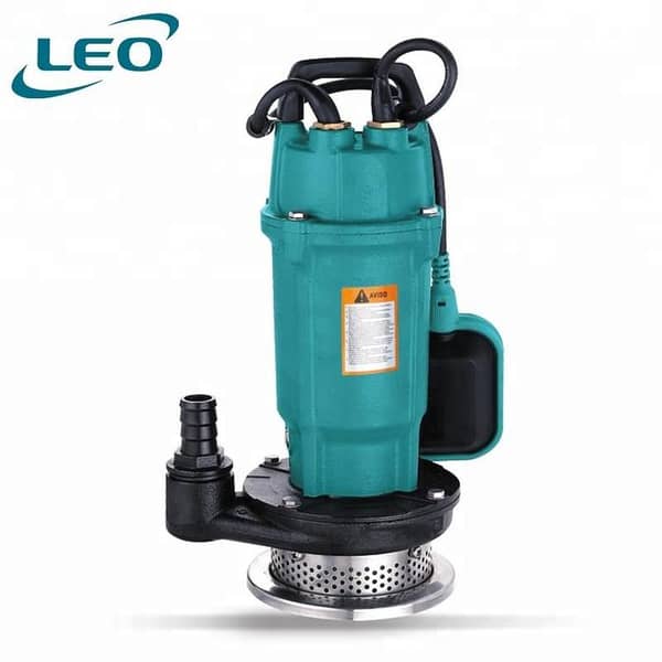LEO QDX-15-10-0.75A , 750 WATT / 1 HP , HIGH FLOW CAST IRON SUBMERSIBLE PUMP WITH FLOAT SWITCH FOR AUTOMATIC OPERATION , EURPEON STANDARD