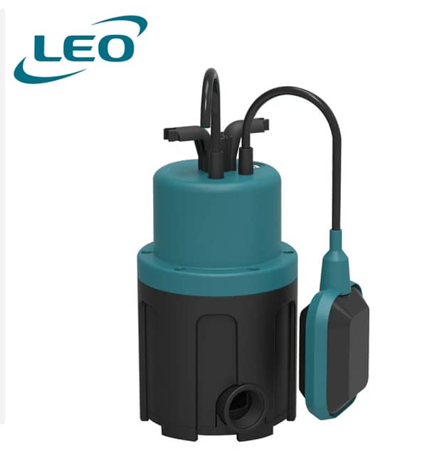 LEO STK-50A , 370 WATT / 0.5 HP , HIGH PRESSURE RUST FREE ENGINEERED PLASTIC PERIPHERAL SUBMERSIBLE PUMP WITH FLOAT SWITCH FOR AUTOMATIC OPERATION , EURPEON STANDARD WATER PUMP