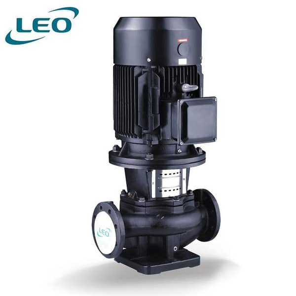 LEO LPP80-20-5.5/2 , 5500 WATT / 7.5 HP,  CLEAN WATER INLINE BOOSTER PUMP , SIZE 3" X 3" , EURPEON STANDARD