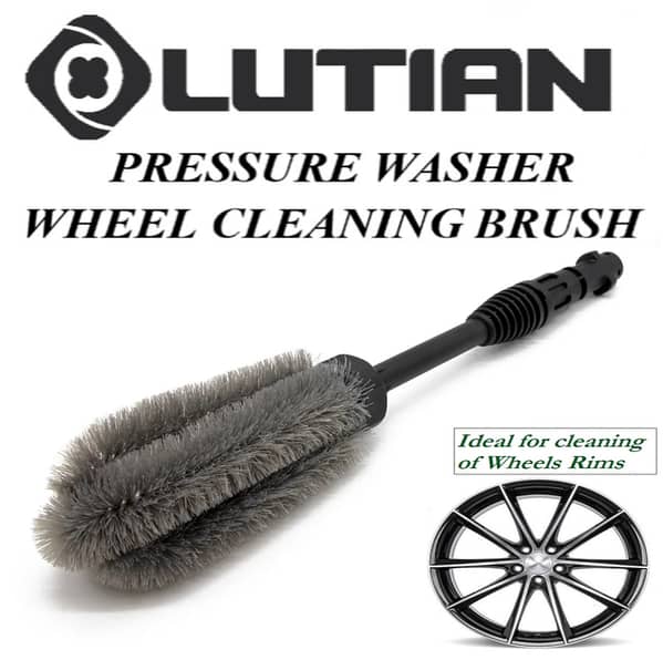 LUTIAN - Wheel / Rims Cleaning Brush Lance Attachment for High Pressure Washer