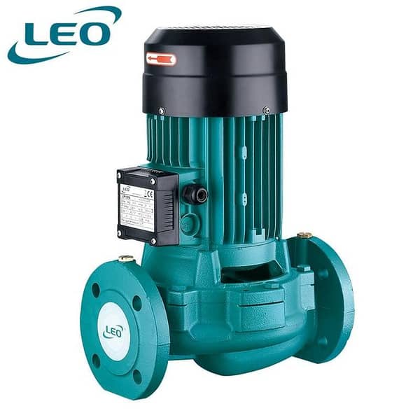 LEO LP-1500 , 1500 WATT / 2.0 HP,  HOT WATER INLINE BOOSTER PUMP , SIZE 2" X 2" , EURPEON STANDARD