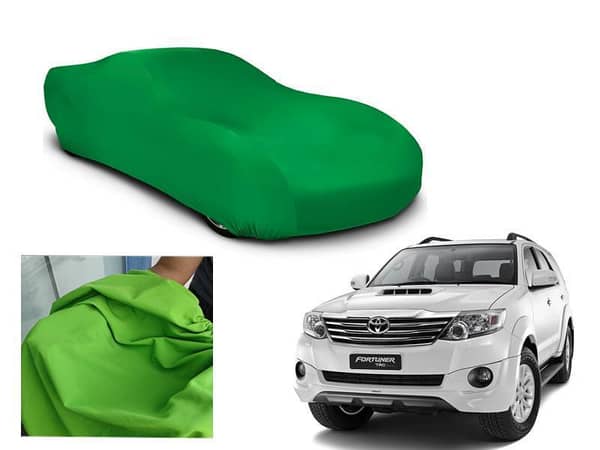 Toyota Fortuner 2013-2016 Microfiber Coated Anti Scratch And Anti Swirls Water Resistant Top Cover