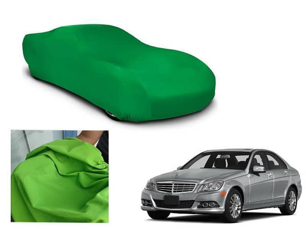 Mercedes E Class Microfiber Coated Anti Scratch And Anti Swirls Water Resistant Top Cover