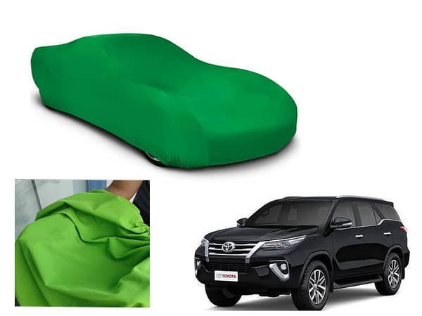 Toyota Fortuner 2016-2021 Microfiber Coated Anti Scratch And Anti Swirls Water Resistant Top Cover