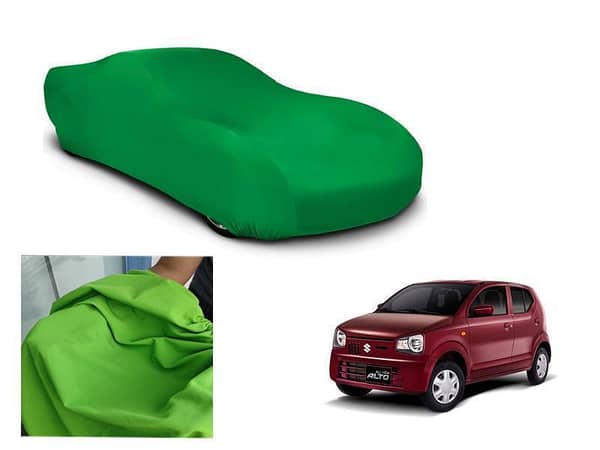 Suzuki Alto Microfiber Coated Anti Scratch And Anti Swirls Water Resistant Top Cover