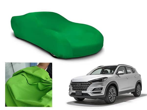 Water Resistant Top Cover for Hyundai Tucson with Microfiber Coating to Prevent Scratches and Swirls