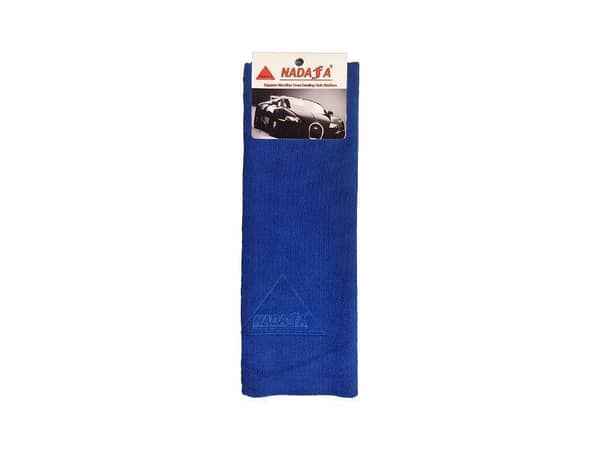 Nadafa Edgeless Blue Towel for Car Care - Quality Fabric with Soft Touch