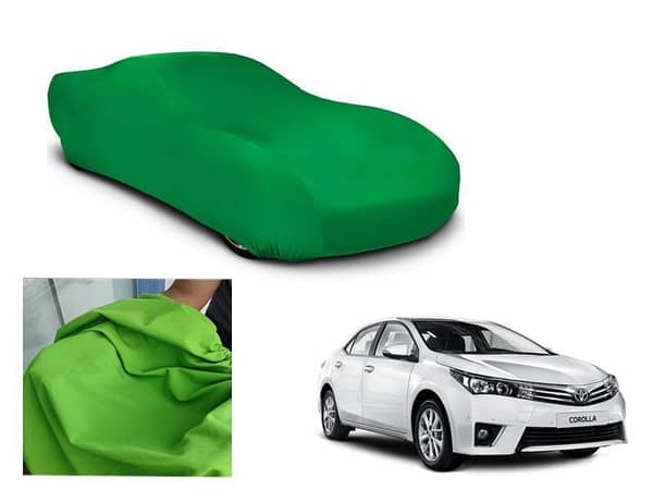 Toyota Corolla 2014-2016 Microfiber Coated Anti Scratch And Anti Swirls Water Resistant Top Cover