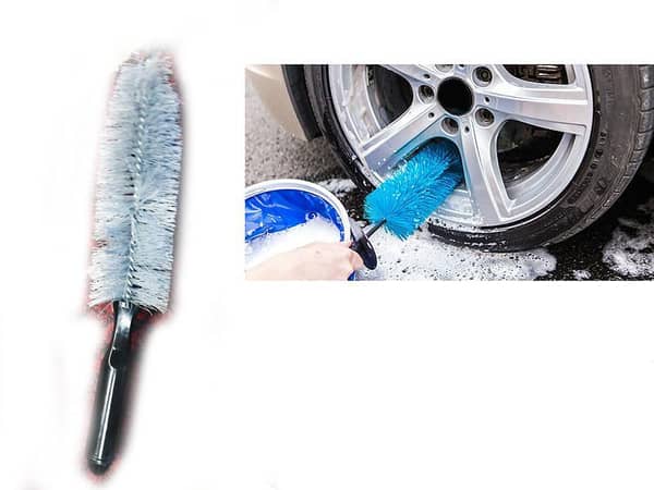 Max Shine Flexible Brush for Wheels