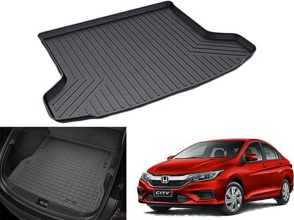 Honda City 2018-2022 | High Quality Trunk Mat | Best (TPU) Material