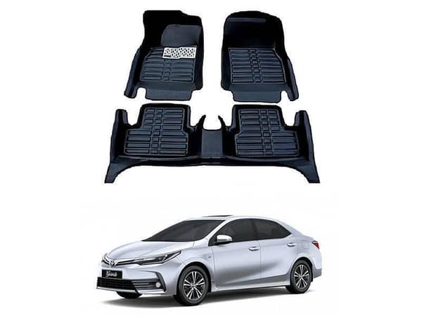 5D Floor Mat For Toyota Corolla 2014-2023 - Black