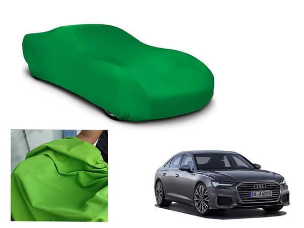 Audi A6 Microfiber Coated Anti Scratch And Anti Swirls Water Resistant Top Cover