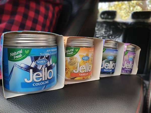 Jello Cologne Natural Fresh Air Freshener Gel for Cars and Homes