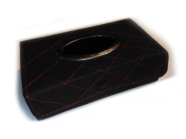 Black Universal Tissue Box Cover