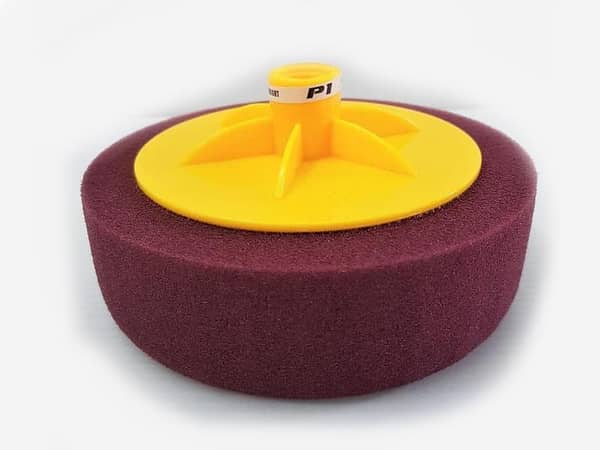 6" Rotary Polisher Cutting Pad with Fixed Backing Plate