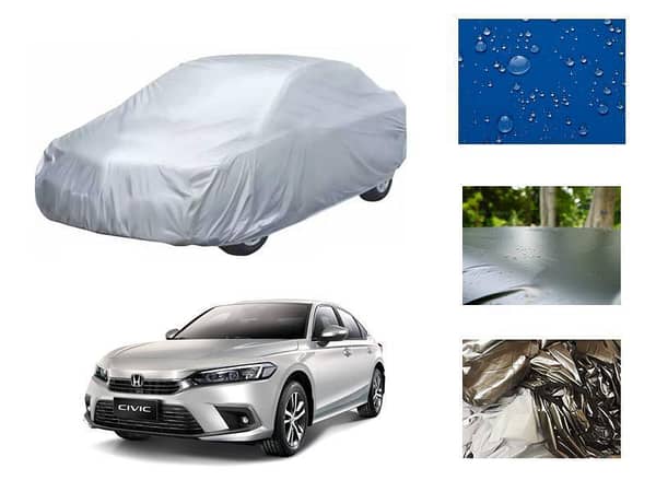 Ultra Soft, Waterproof Top Cover for 2022 Honda Civic with Rubber Coating