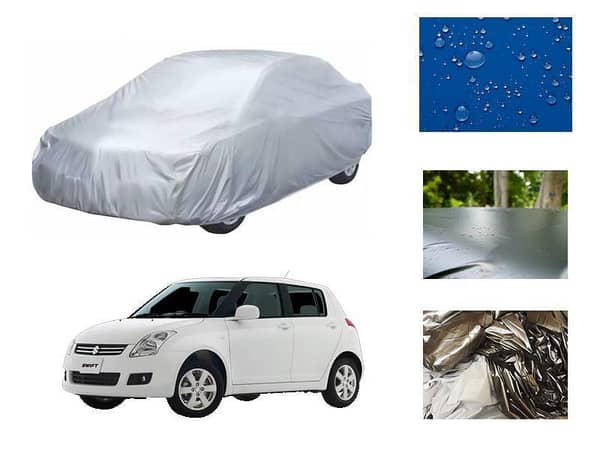 Suzuki Swift 2010-2017 Waterproof Ultra Soft Top Cover with Parachute Rubber Coating