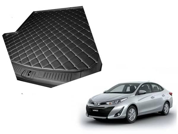 Toyota Yaris 7D Black Trunk Mat (2020-2021)