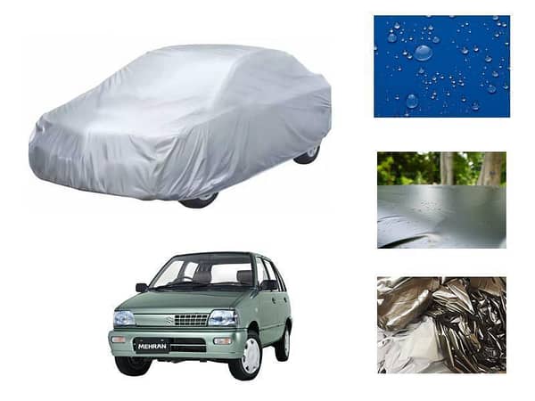 Suzuki Mehran Parachute Rubber Coated Water Proof Ultra Soft Top Cover