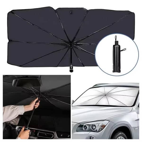 Universal Car Windshield Sun Shade Umbrella Protector