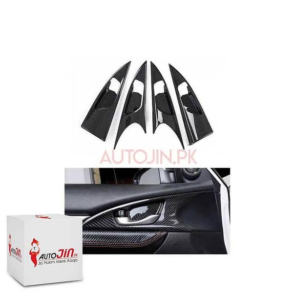 Honda Civic 2016-2021 Carbon Inner Door Trim