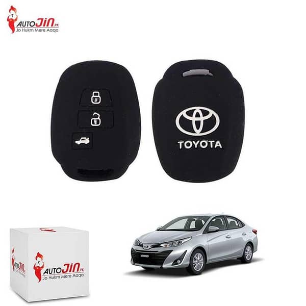 Toyota Yaris 2020 Key Cover Made of PVC Silicone for Protection